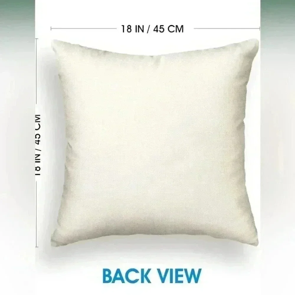 Christmas Throw Pillow Cover, 18 x 18 Inch